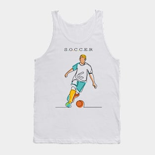 Soccer Sport Tank Top